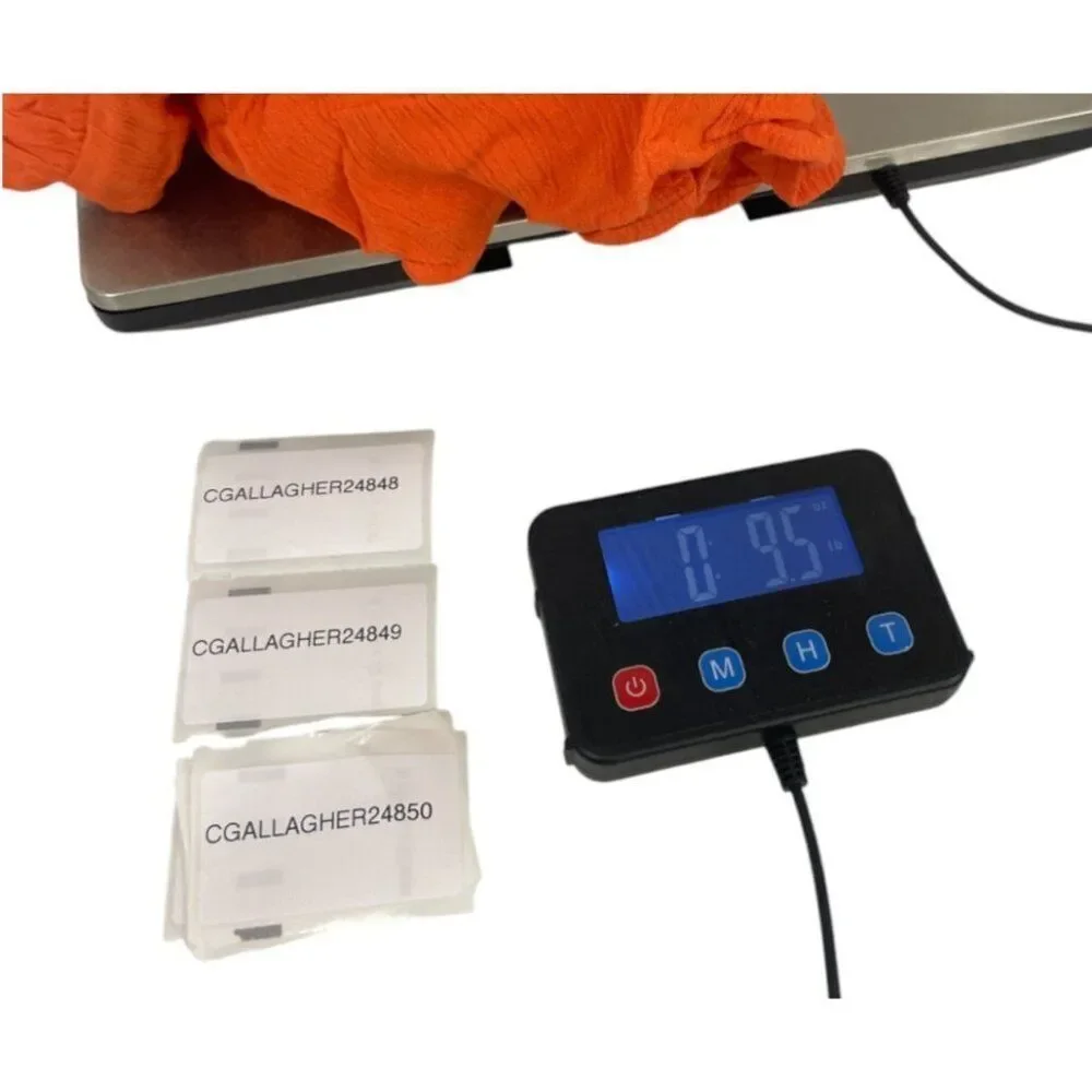 Boden Womens A-Line Skirt UK10P US 6P Orange Midi Tiered Smocked Waist R0393 NWT - Picture 10 of 10